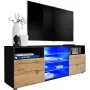 TV-Schrank Urbino, Wotan/Schwarz - 4